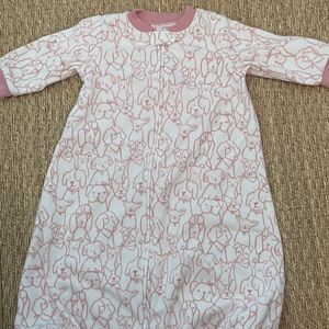 Adorable Pink and White Kids Pajamas